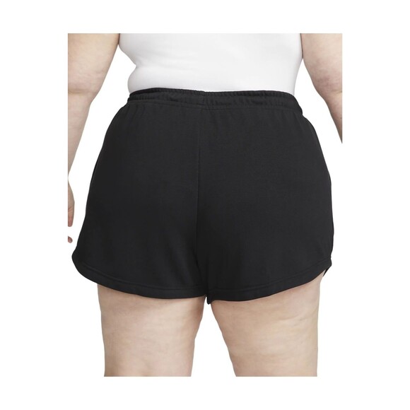 Nike Essentials Women's 3" Active Shorts w/ Pockets Cotton Plus Size 2X Black - Picture 3 of 10